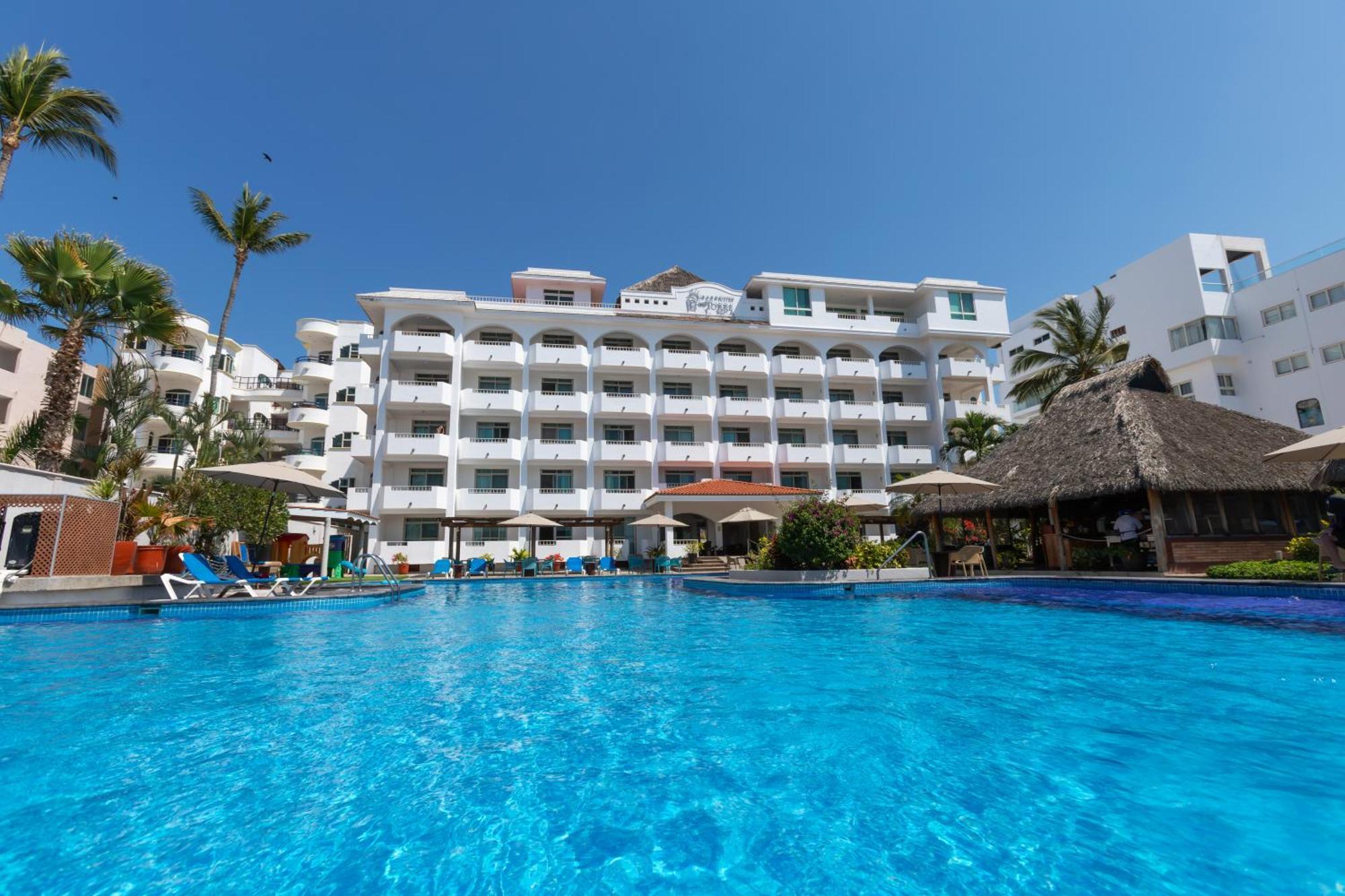 Torreblanca Beach Hotel And Suites Guayabitos - Desayuno Y Comida Incluido Rincon de Guayabitos Buitenkant foto